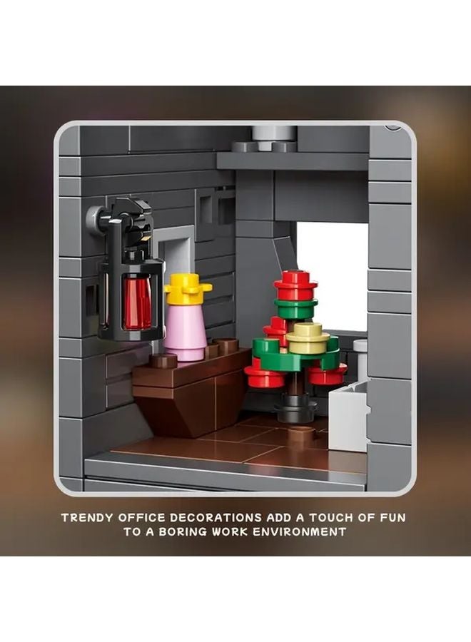 Halloween Castle Building Blocks 564pcs DIY Creative Construction Toy Gift - Image 4